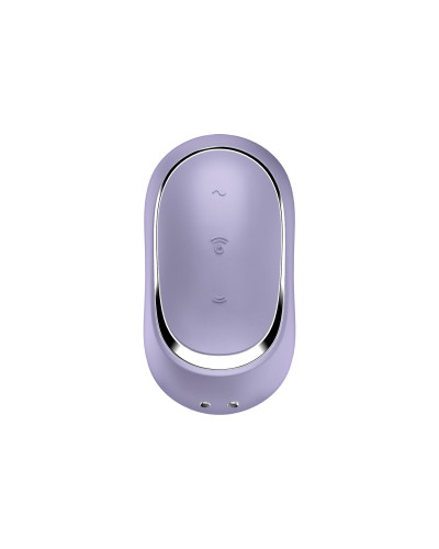 Вакуумний стимулятор із вібрацією Satisfyer Pro To Go 2 Violet - Фото №4