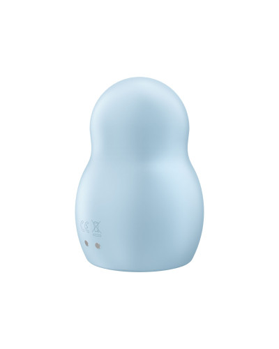 Вакуумний стимулятор з вібрацією Satisfyer Pro To Go 1 Blue - Фото №5