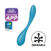 Универсальный вибратор Satisfyer G-Spot Flex 5+ Petrol - Фото №1