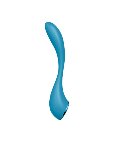 Универсальный вибратор Satisfyer G-Spot Flex 5+ Petrol - Фото №3