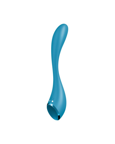 Универсальный вибратор Satisfyer G-Spot Flex 5+ Petrol - Фото №5