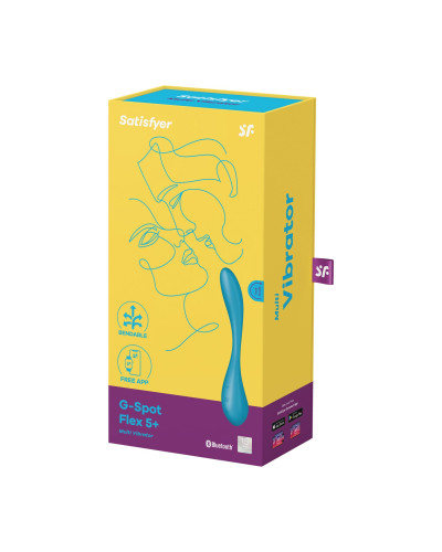 Универсальный вибратор Satisfyer G-Spot Flex 5+ Petrol - Фото №7