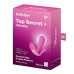 Смарт-вібратор у трусики Satisfyer Top Secret Pink вагінально-кліторальний, 2 мотори - Фото №7