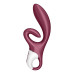 Вібратор-кролик Satisfyer Touch Me Red, подвійний відросток, 3 потужні мотори - Фото №2
