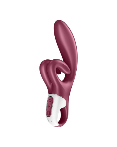 Вібратор-кролик Satisfyer Touch Me Red, подвійний відросток, 3 потужні мотори - Фото №5