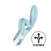 Вібратор-кролик Satisfyer Touch Me Blue, подвійний відросток, 3 потужні мотори - Фото №1