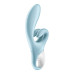 Вібратор-кролик Satisfyer Touch Me Blue, подвійний відросток, 3 потужні мотори - Фото №4