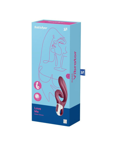 Вибратор-кролик Satisfyer Love Me Red - Фото №7