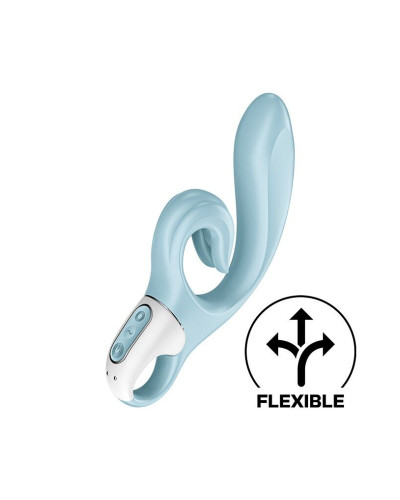 Вибратор-кролик Satisfyer Love Me Blue - Фото №1