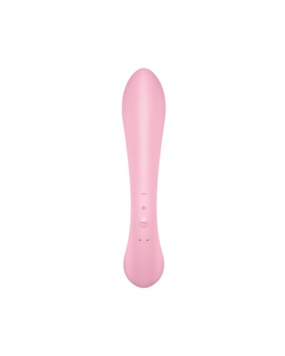 Вібратор-кролик Satisfyer Triple Oh Pink - Фото №3