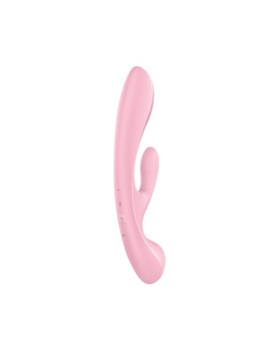 Вібратор-кролик Satisfyer Triple Oh Pink - Фото №5