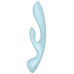 Вібратор-кролик Satisfyer Triple Oh Blue - Фото №2