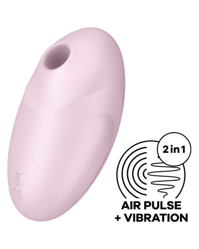 Вакуумный стимулятор Satisfyer Vulva Lover 3 Pink - Фото №1