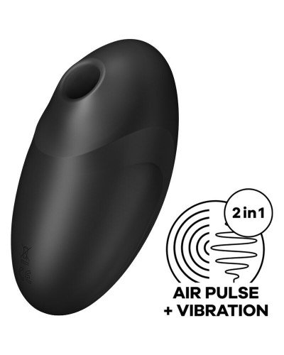 Вакуумний стимулятор Satisfyer Vulva Lover 3 Black - Фото №1