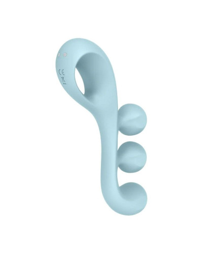 Универсальный вибратор Satisfyer Tri Ball 2, 3 мотора, гнется - Фото №5