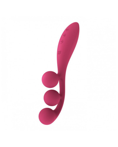 Універсальний вібратор Satisfyer Tri Ball 1, 3 мотори, гнеться - Фото №1