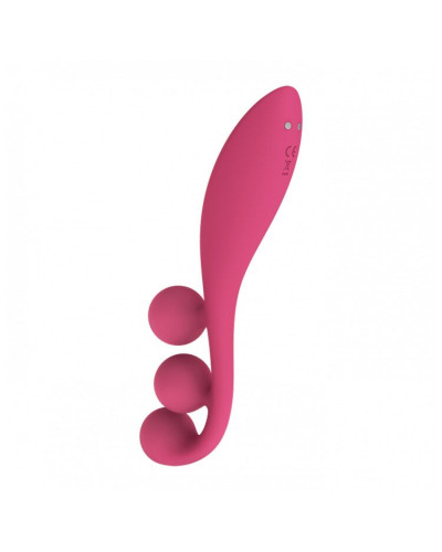 Універсальний вібратор Satisfyer Tri Ball 1, 3 мотори, гнеться - Фото №2