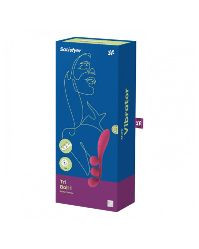 Універсальний вібратор Satisfyer Tri Ball 1, 3 мотори, гнеться - Фото №6