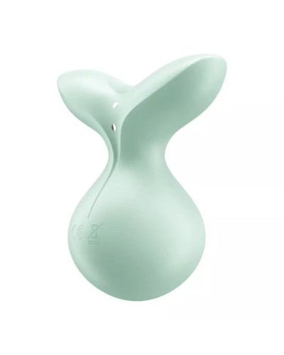 Мини-вибромассажер Satisfyer Viva la Vulva 3 Mint - Фото №4