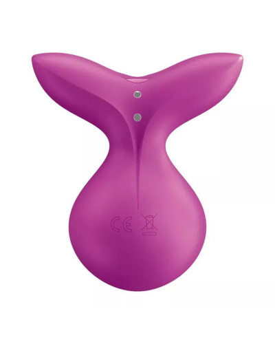 Мінівібромасажер Satisfyer Viva la Vulva 3 Violet - Фото №2