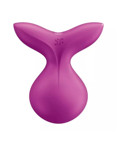 Мінівібромасажер Satisfyer Viva la Vulva 3 Violet - Фото №4