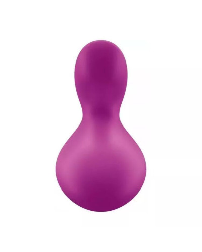 Мінівібромасажер Satisfyer Viva la Vulva 3 Violet - Фото №6