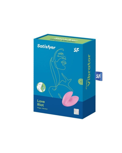 Вибратор на палец Satisfyer Love Riot Pink, 12 вариантов использования - Фото №6