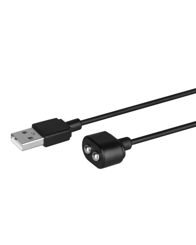 Зарядка (запасний кабель) для іграшок Satisfyer USB charging cable Black - Фото №4