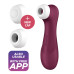 Вакуумний кліторальний стимулятор Satisfyer Pro 2 Generation 3 with Liquid Air Connect App Wіnе Red - Фото №1