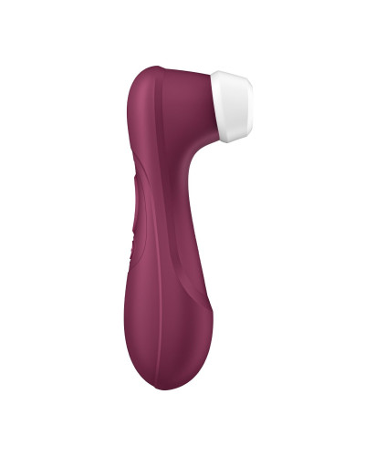 Вакуумний кліторальний стимулятор Satisfyer Pro 2 Generation 3 with Liquid Air Connect App Wіnе Red - Фото №3