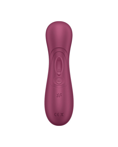 Вакуумний кліторальний стимулятор Satisfyer Pro 2 Generation 3 with Liquid Air Connect App Wіnе Red - Фото №5