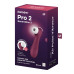 Вакуумний кліторальний стимулятор Satisfyer Pro 2 Generation 3 with Liquid Air Connect App Wіnе Red - Фото №6