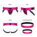 Труси для страпона Strap-On-Me Leatherette Harness Curious Fuchsia - Фото №2