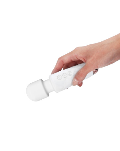 Мінівібромасажер Dorcel Wand Mini Wanderful White - Фото №4