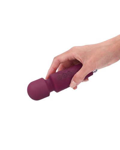 Мінівібромасажер Dorcel Wand Mini Wanderful Plum - Фото №4