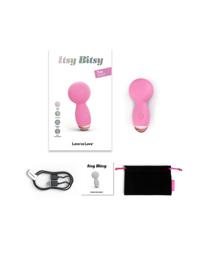 Минивибромассажер Love To Love Itsy Bitsy – Pink Passion - Фото №5
