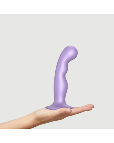 Насадка для страпона Strap-On-Me Dildo Plug P&G Lilas Metallic M - Фото №3