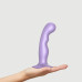 Насадка для страпона Strap-On-Me Dildo Plug P&G Lilas Metallic M - Фото №3
