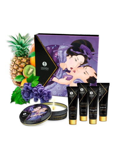 Подарунковий набір Shunga Geishas Secrets – Exotic Fruits для розкішної ночі вдвох - Фото №11