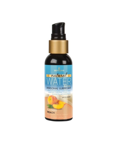 Змазка на водній основі Sensuva Natural Water-Based Peach (57мл) без гліцерину та парабенів - Фото №1