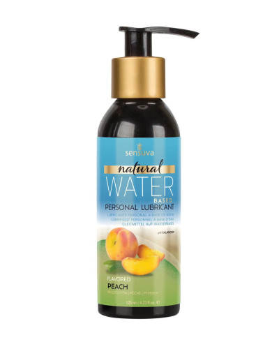 Змазка на водній основі Sensuva Natural Water-Based Peach (125мл) без гліцерину та парабенів - Фото №1