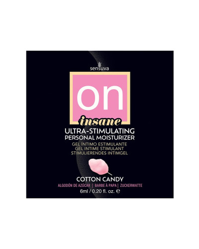 Пробник Sensuva — Ultra-Stimulating On Insane Cotton Candy (6 мл) - Фото №1