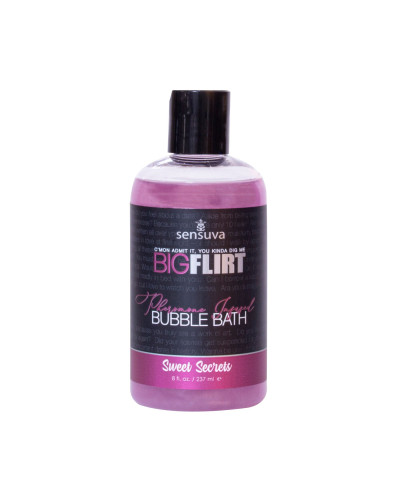 Піна для ванни Sensuva — Big Flirt Pheromone Bubble Bath — Sweet Secrets (237 мл) - Фото №1