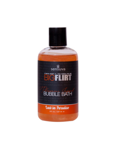 Піна для ванни Sensuva — Big Flirt Pheromone Bubble Bath — Lust in Paradise (237 мл) - Фото №1