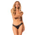 Сетчатые трусики под омбре Obsessive Bella Rou panties XL/2XL - Фото №1