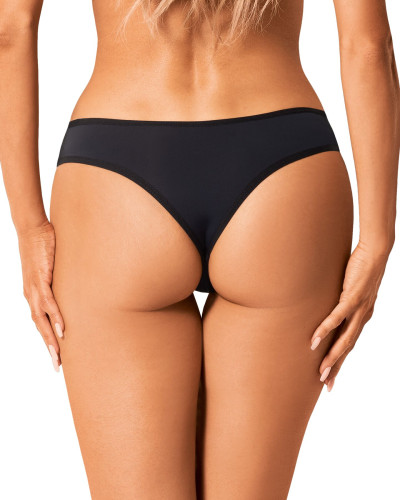 Сетчатые трусики под омбре Obsessive Bella Rou panties XL/2XL - Фото №4