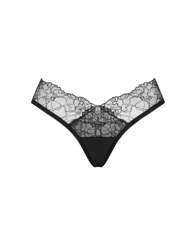 Сетчатые трусики под омбре Obsessive Bella Rou panties XL/2XL - Фото №5