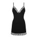 Сорочка та трусики Obsessive Bella Rou chemise & thong M/L - Фото №3