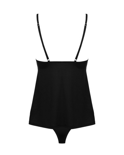 (SALE) Топ та трусики Obsessive Bella Rou top & panties XS/S, топ, трусики - Фото №4