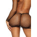 Leg Avenue Cut Out mini dress OS Black - Фото №8